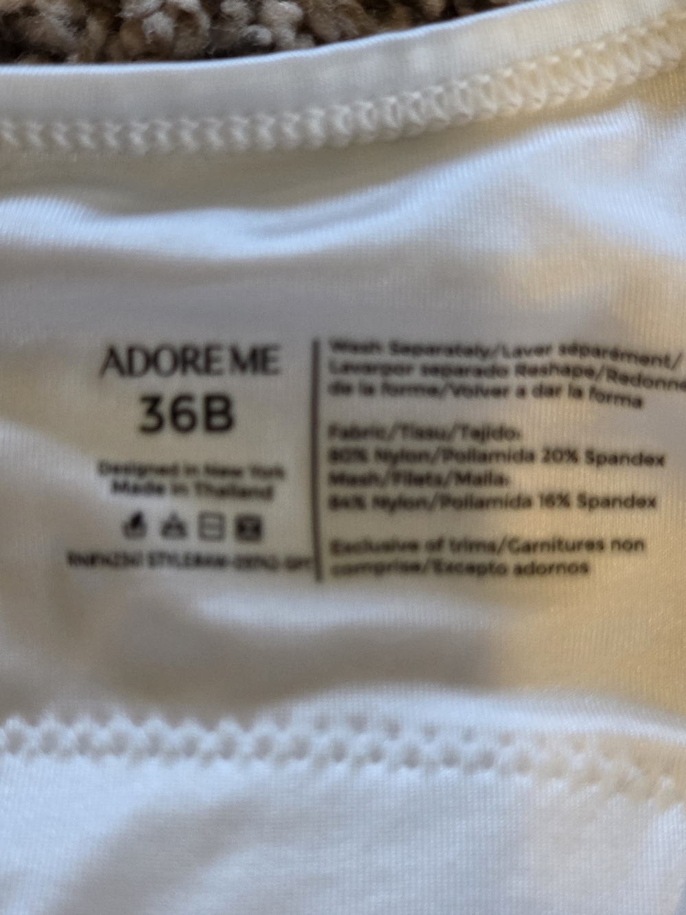 Adore Me Wireless Sports Bra 36B - Picture 8 of 8
